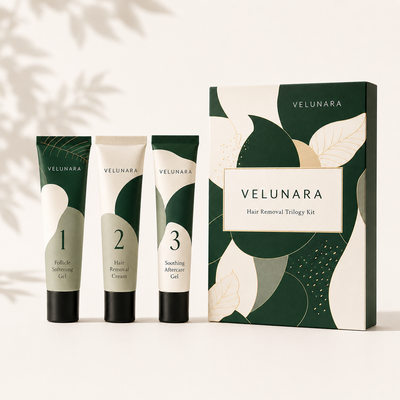 Velunara Hair Removal Trilogy Kit