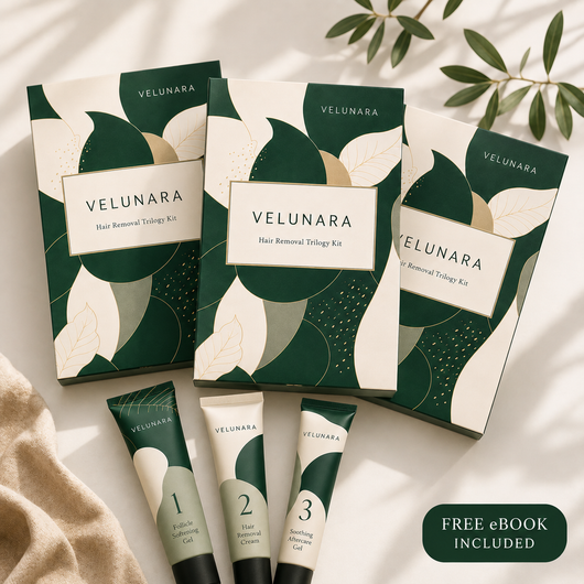 Velunara Hair Removal Trilogy Kit