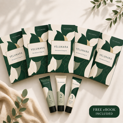 Velunara Hair Removal Trilogy Kit