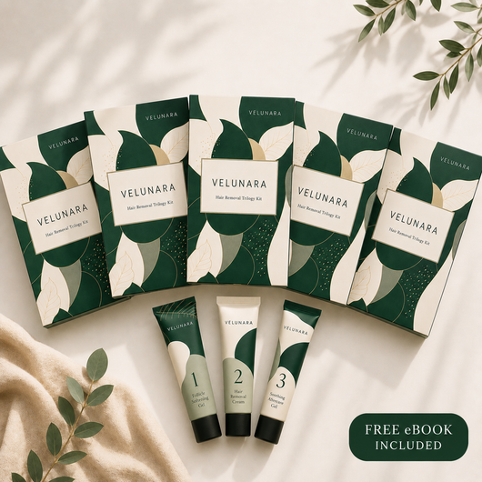 Velunara Hair Removal Trilogy Kit